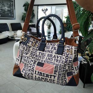 Patriotic handbag
